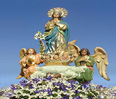 en honor a la Purisima de la Ermita