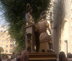 Romería en honor a San Crispin y a San Crispiniano