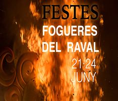 en honor a San Juan Bautista en el barrio del Raval