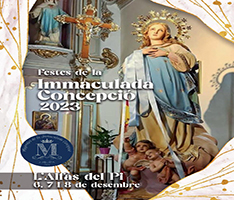 en honor de la Inmaculada Concepció