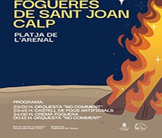 Foguera de Sant Joan Playa del Arenal
