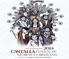 ​Moros i Cristians en honor a la Virgen de la Soledad