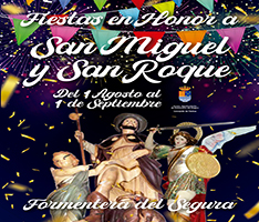en honor de San Miguel y San Roque