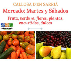 Mercadillo Callosa d'en Sarriá